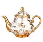 Beautiful decorative Nordic porcelain teapot 1000 ml 33 oz