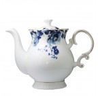 European style ceramic flower teapot large size 5.5 cups